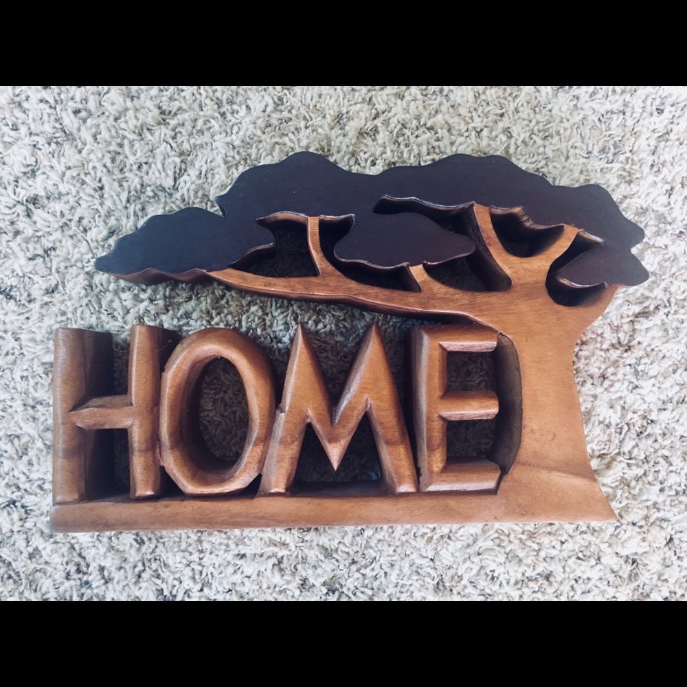 Home decor sign.